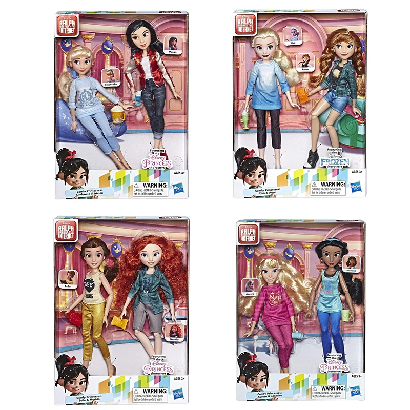 

Disney Princess Ralph Breaks The Internet Movie Dolls Characters Elsa Anna Doll Modern Princess Limited Edition Collectible Doll