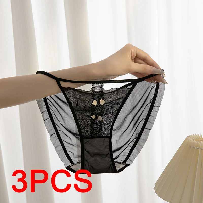 3 pçs/set moda calcinha de renda lingerie cuecas mulheres nádegas levantador feminino tanga sexy underware g string roupa interior feminina
