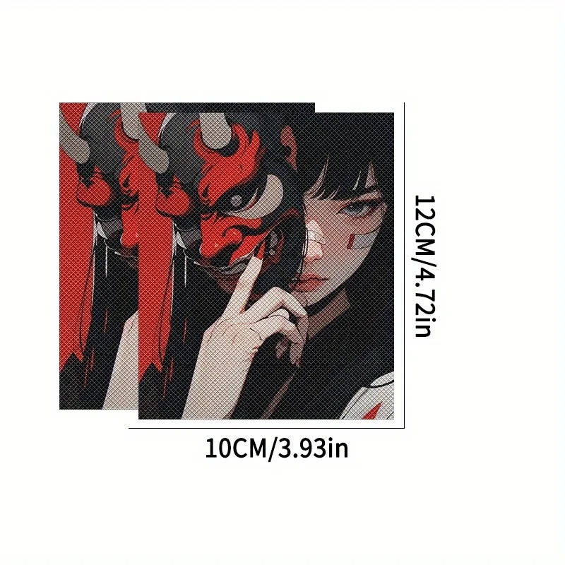 2Pcs JDM Style Handlebar Sticker, Waterproof Anti-Slip Self-Adhesive PVC Decal for Motorcycle, Scooter & Bike