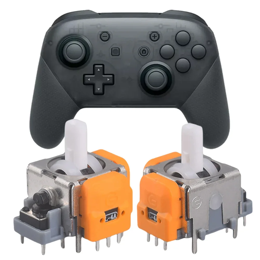 10-2Pcs 3D Hall Effect Joystick Module for XBox/Switch/PS4/PS5 Repair Parts Joystick Module Controller No Drifting Thumbsticks