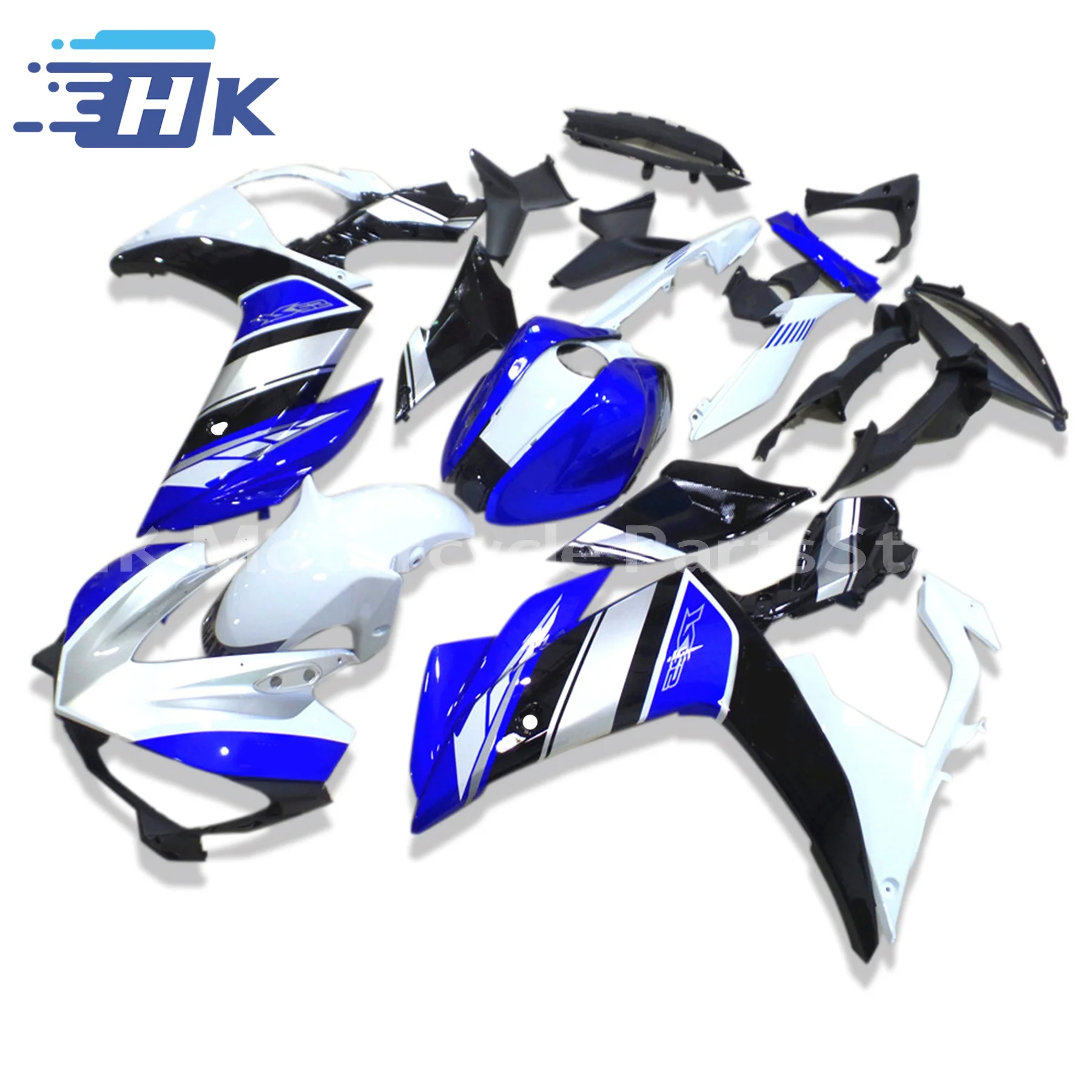 انسيابية حقن لـ R3 2015 - 2017 R25 2016 لوحات كاملة 15 16 17 مجموعة ألواح بلاستيكية ABS هيكل العمل قلنسوة سوداء فاتحة