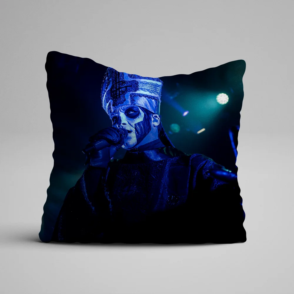 G-Ghosts Heavys M-Metal Band Pillow Case Pillowcase Home Sofa Cushions Car Cushions Office Pillow