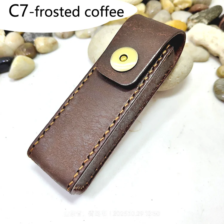 Multi Functional Tool Plier Waist Bag outdoor Portable Bowie Knife Plier leather sheath Belt Pack hand customized PD