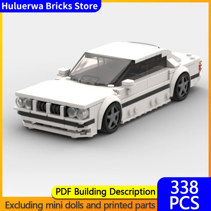 

Speed Hypercar Model MOC Building Bricks G80 M3 High Performance Car Modular Technology Gifts Holiday Assemble Children Toy Suit