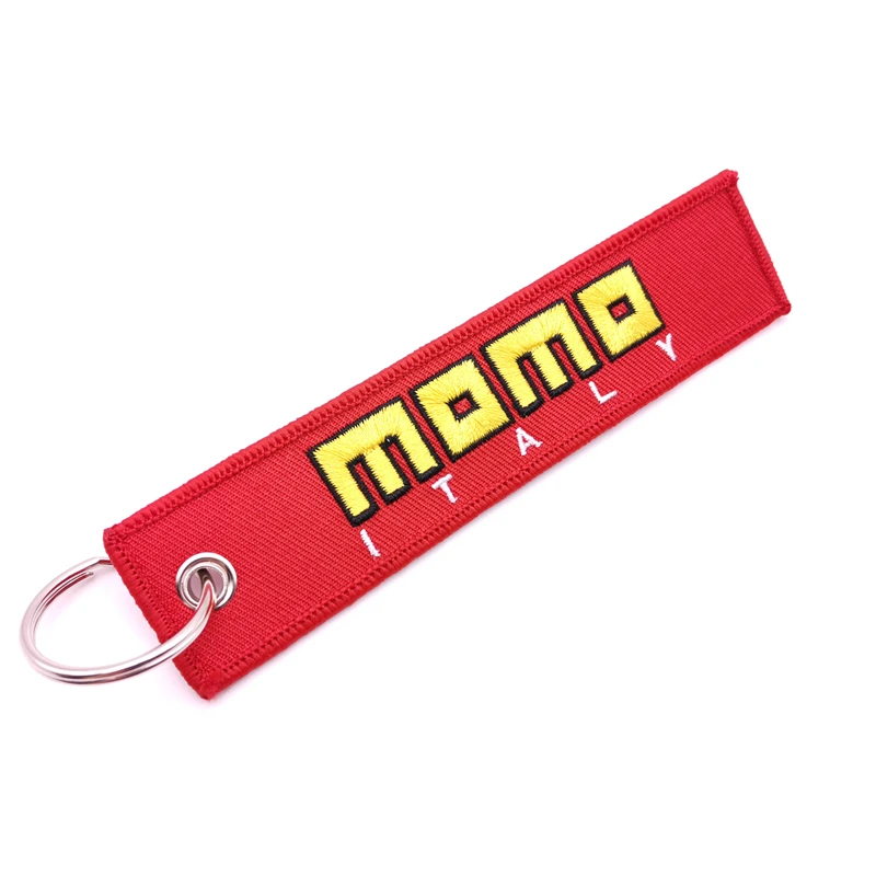 Car Styling Keychain Embroidery Nylon Weaving Keyring for MOMO Audi Bmw Honda Ford Opel VW FIAT Renault Peugeot Car Accessories