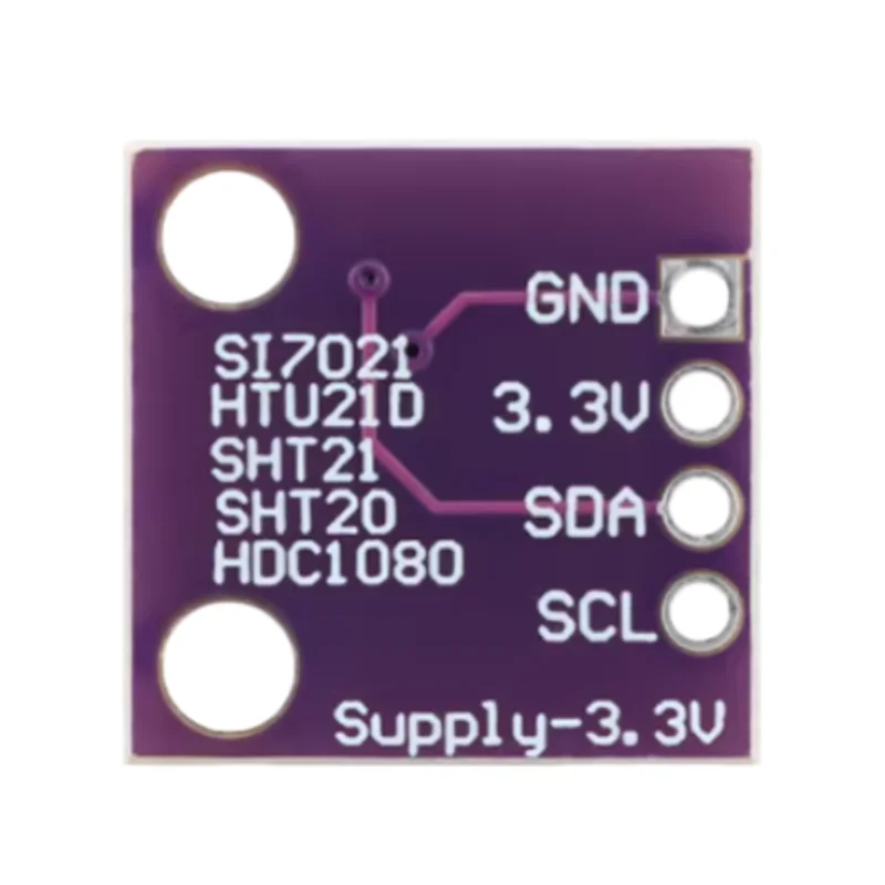 5pcs GY-213V-HDC1080 Low Power Digital Humidity Sensor Temperature and Humidity Module