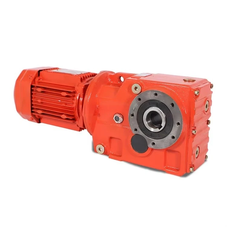 

K Series Helical Gearbox Bevel Gear Reducer Used Boat Washing Machine Transmission With 1hz Engine