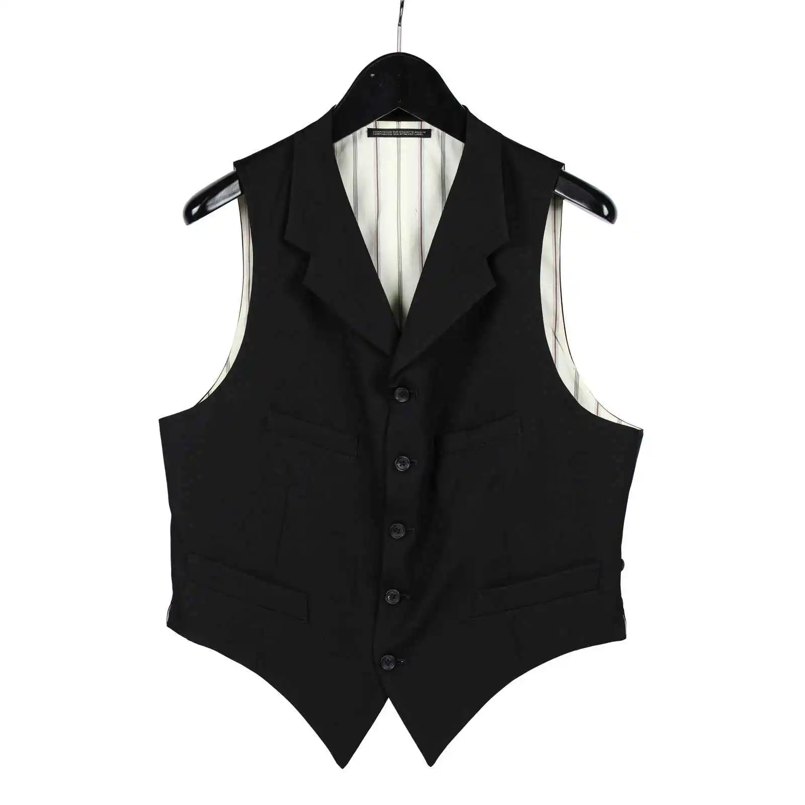 

Top-yamamoto's new female vest design is niche, slimming and slim. It's a short vest that can be worn over a layered TOP