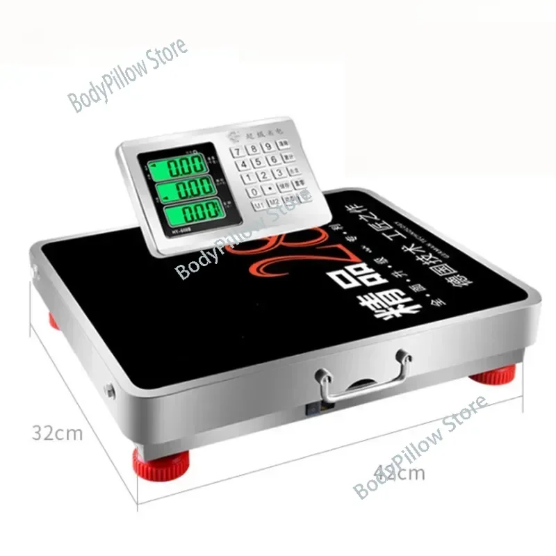 

Wireless scale 150kg electronic 300kg portable separation platform said commercial