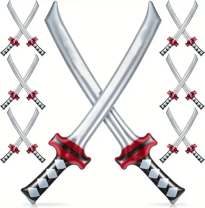 12 قطعة نفخ نينجا سيف ساموراي نفخ سيف ساموراي لعبة نفخ سيف ساموراي لعبة #1