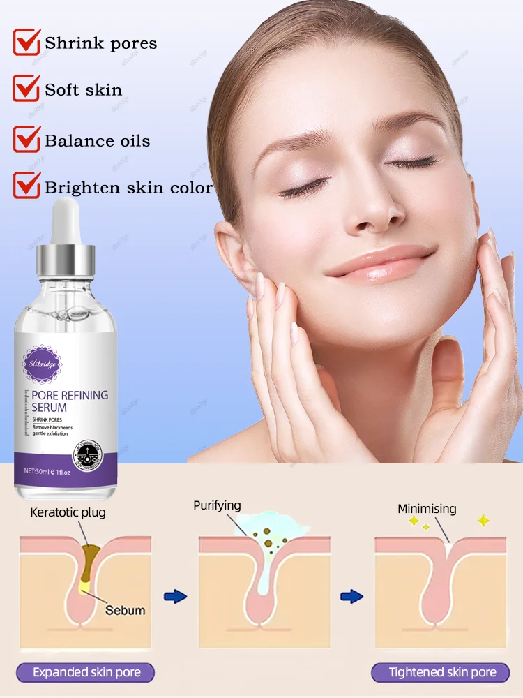 Removing Large Pores Pore Shrinking Serum Face Tightening Repairing Facial Pore Minimizing Moisturizing Skin Care Product