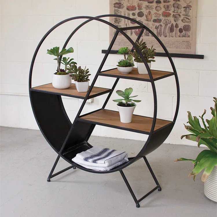 

Nordic Living Room Bedroom Floor Shelf Bogu Accessory Book Flowe Wine Rack Display Storage