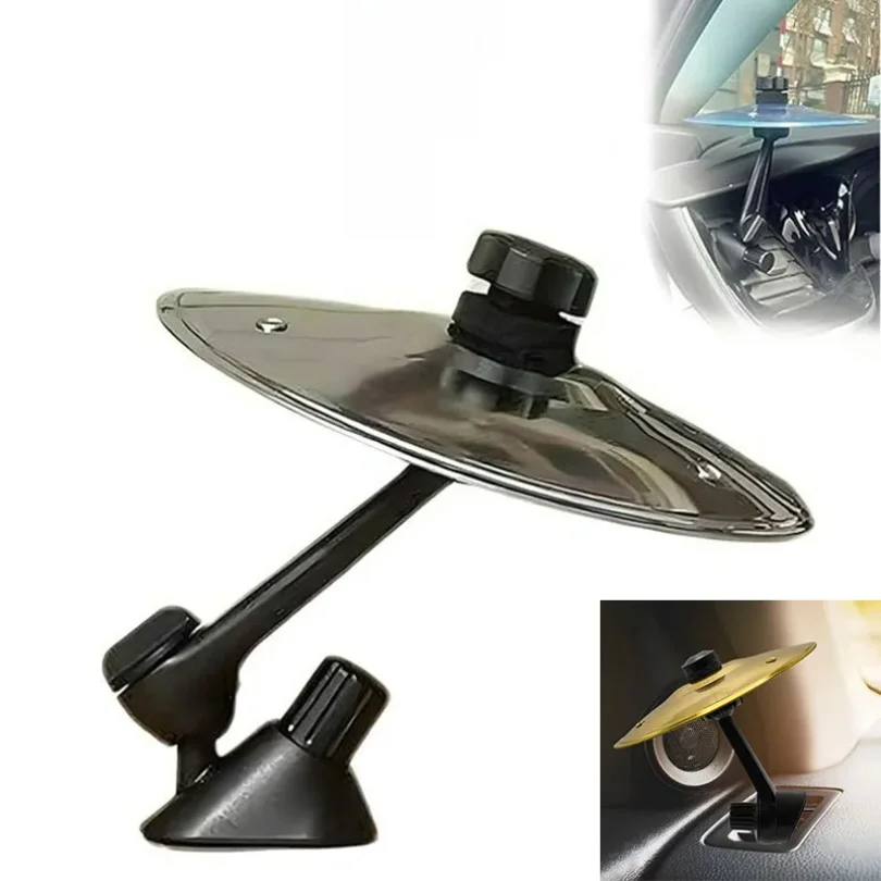 

Musical Saucer Car Crash Cymbal Alloy Car Crash Drums Cymbal Air Vent Drum Mini Drum Easy To Install Clip-On Mini for Vent