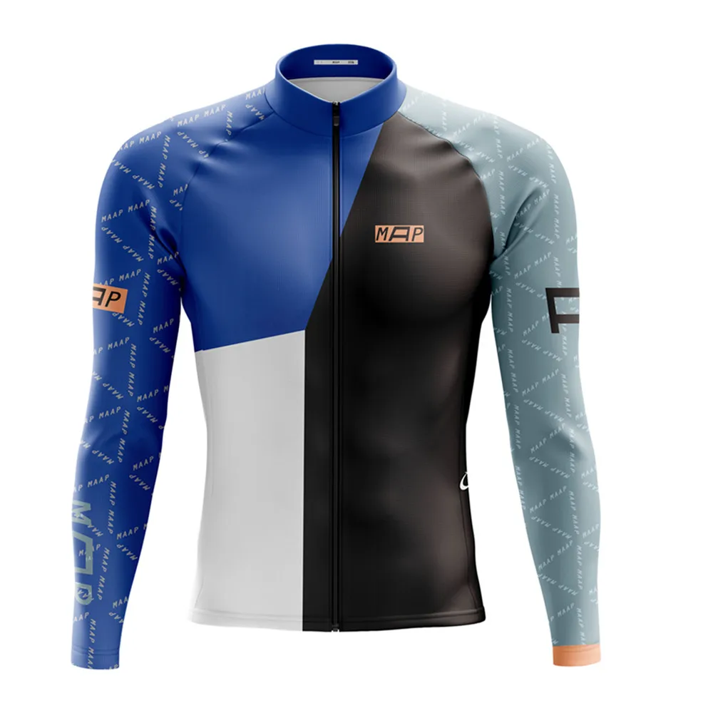 Winter Men's Cycling Jackets Long Sleeve Thermal Fleece Training LS Jersey Ciclismo Road Bicycle Mtb Bike Performance Clothing