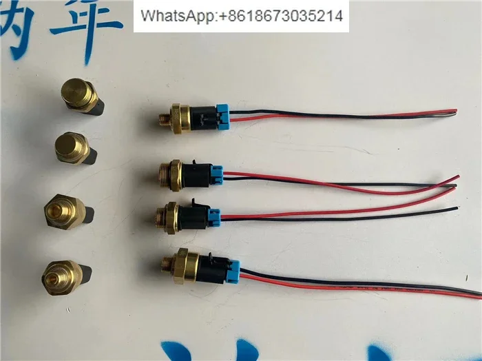 Mixer truck accessories, hydraulic oil tank, radiator, temperature control switch, fan switch head, temperature sensor