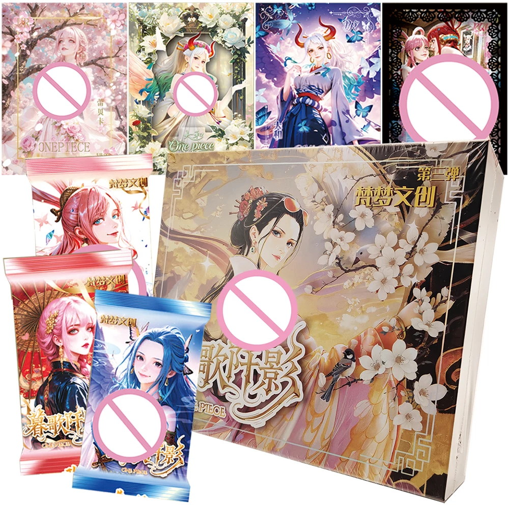 

One Piece Collection Cards Toys Fans Love Beautiful and Charming Anime Girl Yamato Shirahoshi Creative Peripherals Cards Gifts