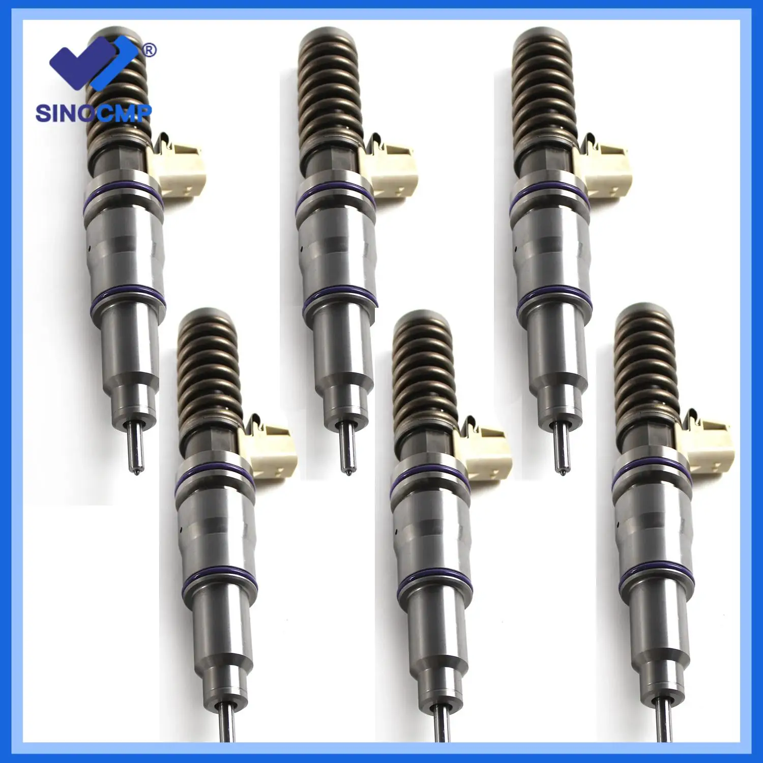 

1pc Common Rail Fuel Injector 3801368 21371673 21379931 3889619 for Volvo D13 Engine Excavator Parts