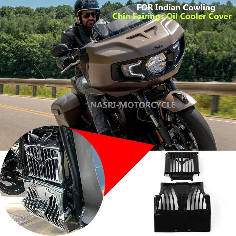 

Motorcycle Accessories Fairing Lower Front Spoiler Air Dam Fairing Mudguard Cover Protective cover FOR 2015-2023 Indian Bagger