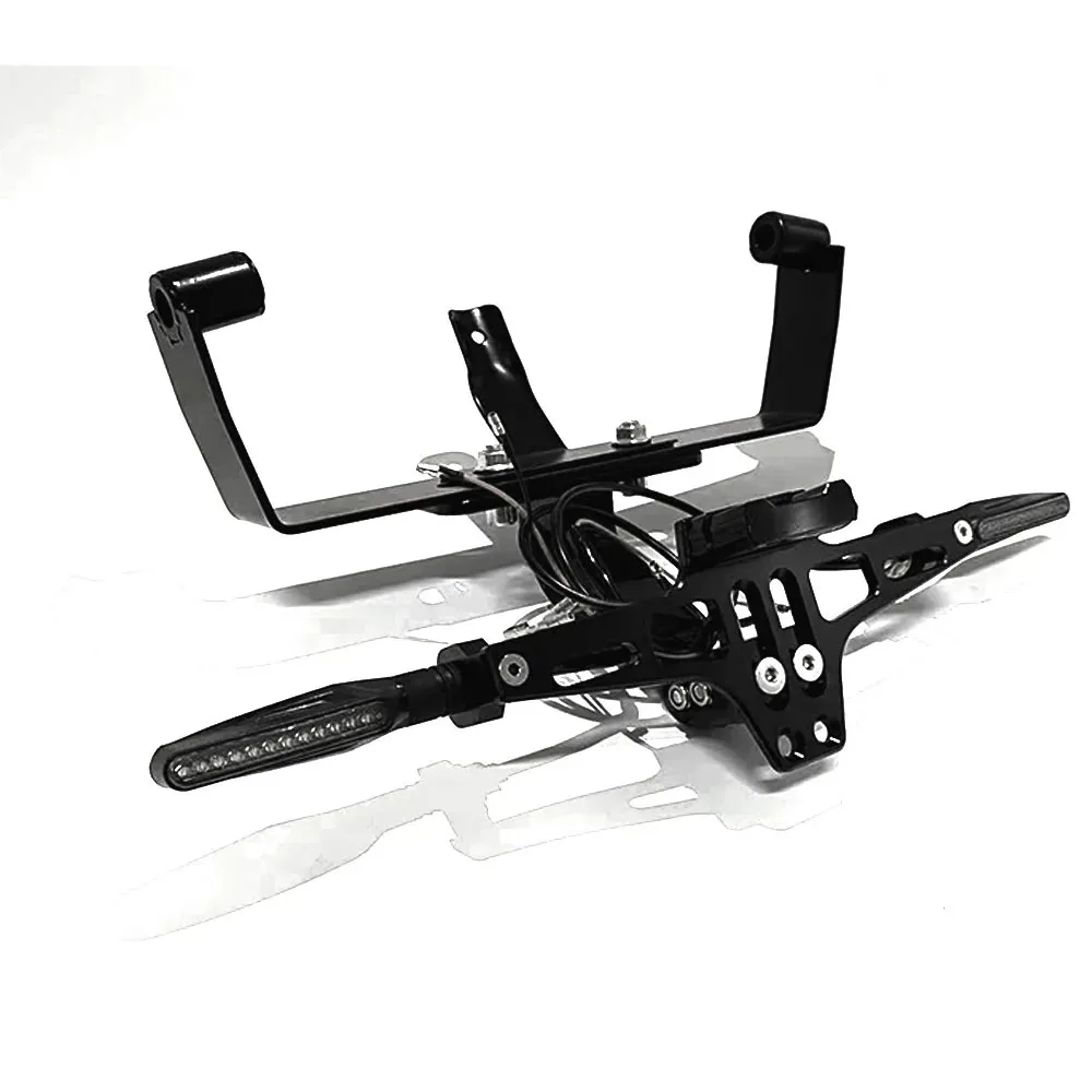 Fit Italjet Dragster 200 / 250i / 125 / 400 Kentekenplaat Beugel Richtingaanwijzer Beugel Kentekenplaat Lamp Voor Italjet Dragster - afbeelding 1