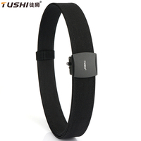 TUSHI Belt Hard Tactical Belt for Men Nylon Casual Military Belt Outdoor Metal Automatic Buckle Gun Belt IPSC Accessories Male