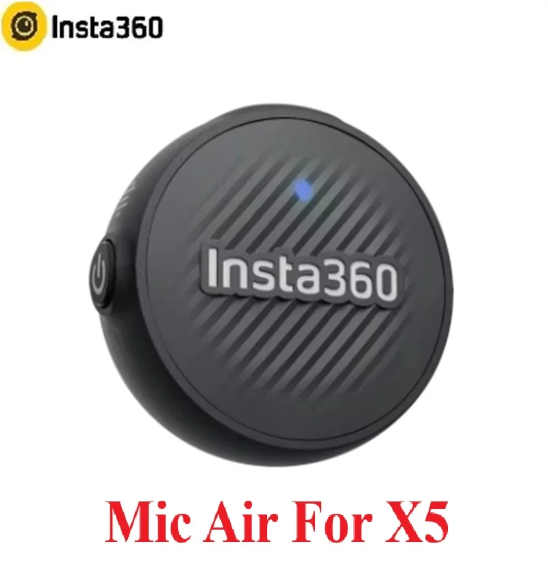 

Insta360 X5 Mic Air 10-hour battery life For Insta 360 x 5 Original Accessories