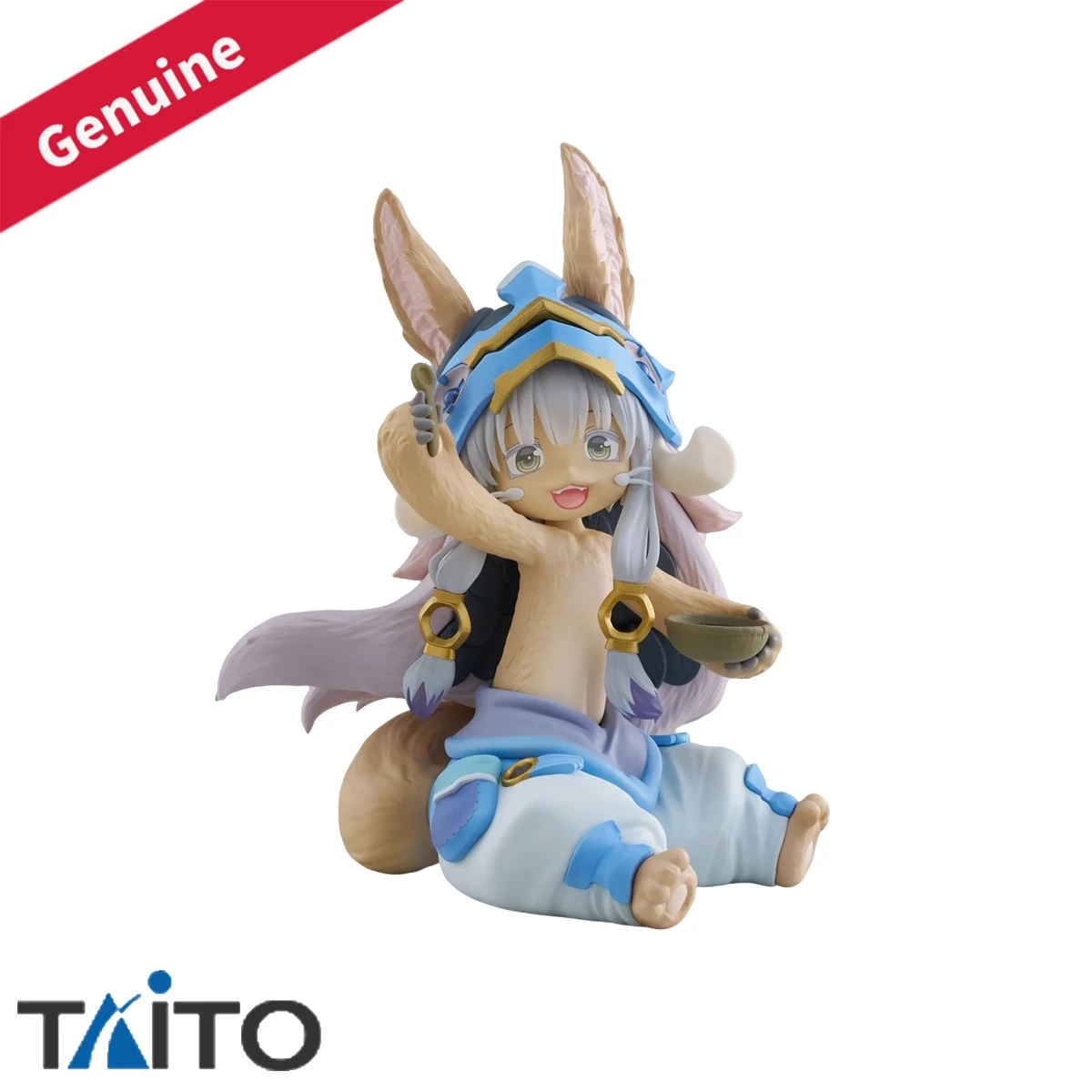 Figura Original de Taito Prepintada para Escritorio, Linda, de Made in Abyss: Retsujitsu no Ougonkyou, Versión Nanachi Shokuji no Jikan Figura de Anime