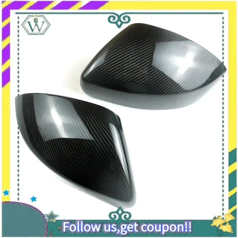 

A82U-1 Piece Car Carbon Fiber Rear Mirror Cover Shell Cap Replacement Parts For Land Rover Range Rover 2014-2022 Car Accessories
