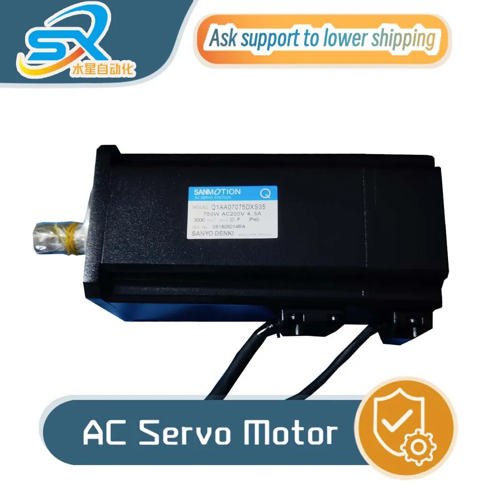 

High Quality Sanyo Q1AA07075DXS35 750w AC Servo Motor Provide Factory Inspection Video Please Inquire