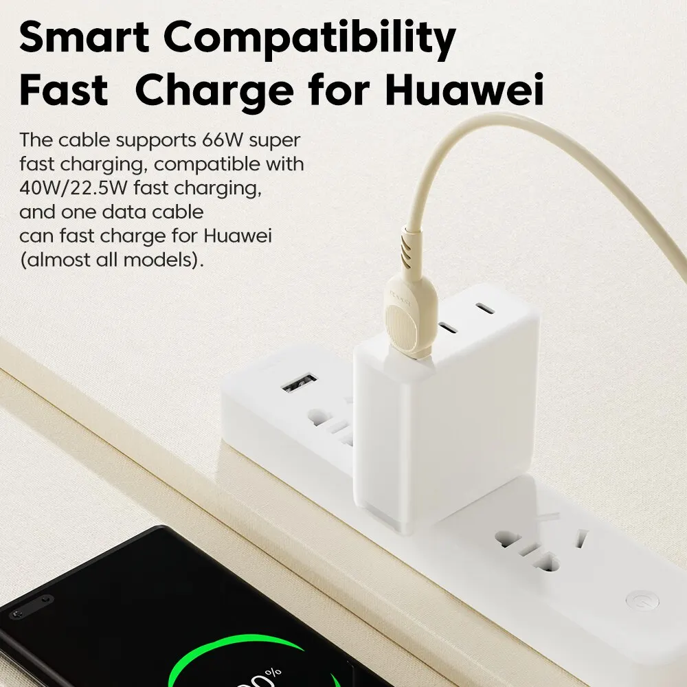 Toocki 2 Pack 100W USB Type C Cable 7A Fast Charging Cable for Realme Hauwei Oneplus Samsung Xiaomi USB C Charger Cord image 3