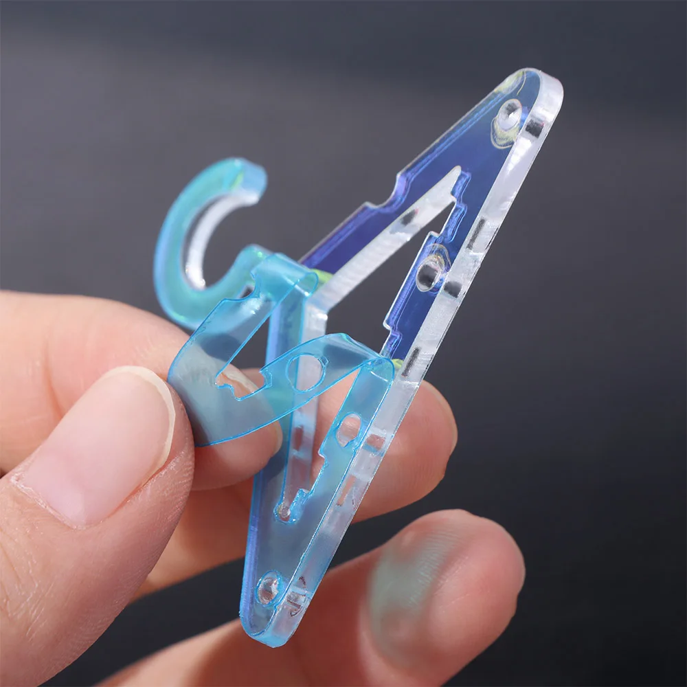 보석 정리함 16개 행거형 보석 홀더 DIY 아크릴 귀걸이 디스플레이 랙 안정적 탈부착 가능