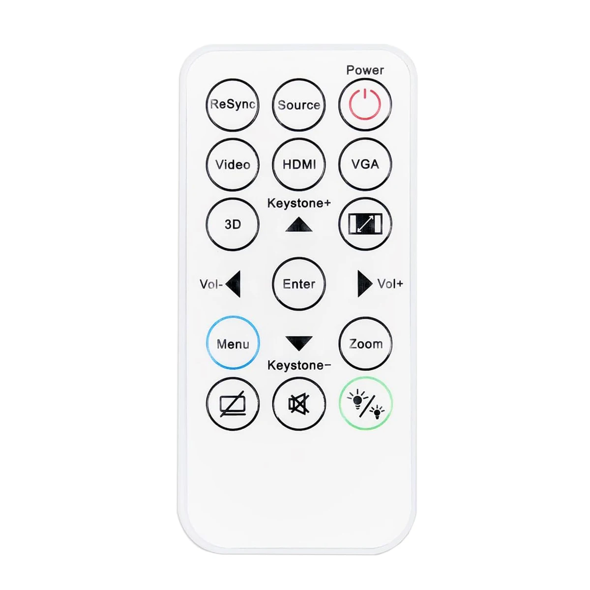 Projector Remote Control For Optoma HD27E HD290 WU335 WU3343 S311AB U2 S341 S341G X341 W330 HD27E HD143X DX349