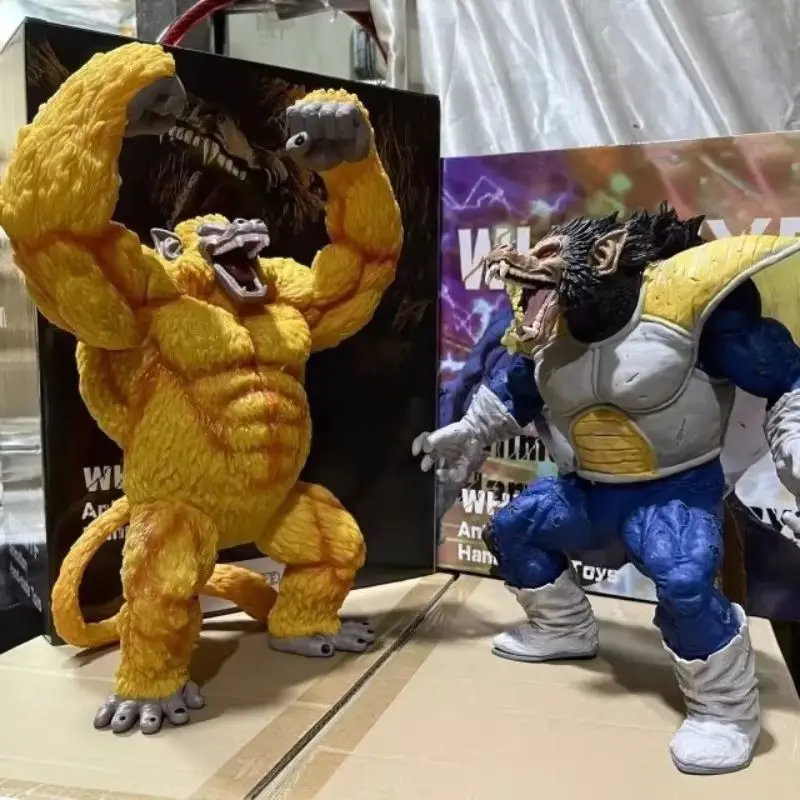 Dragón golyós Arany Kitűnő Durva ember vegeta Ábra ozaru vegeta Anime Akció Számolás pvc manöken Beszedés asztali dekor Barát toys Adomány