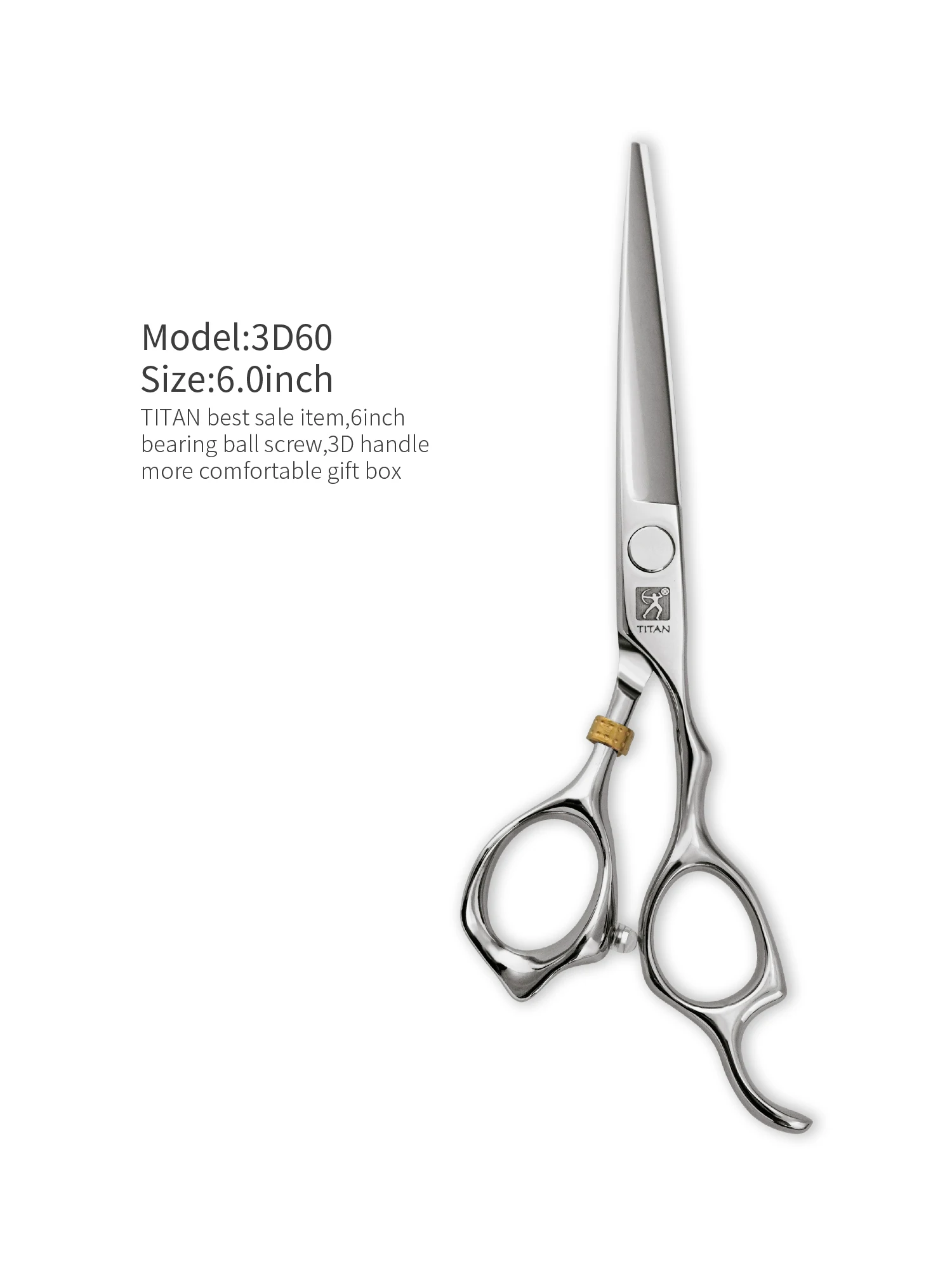 Titan 3D Schere Professionelle Friseurschere Haarschneidemaschine Friseursalon Haarschere – Detail 2