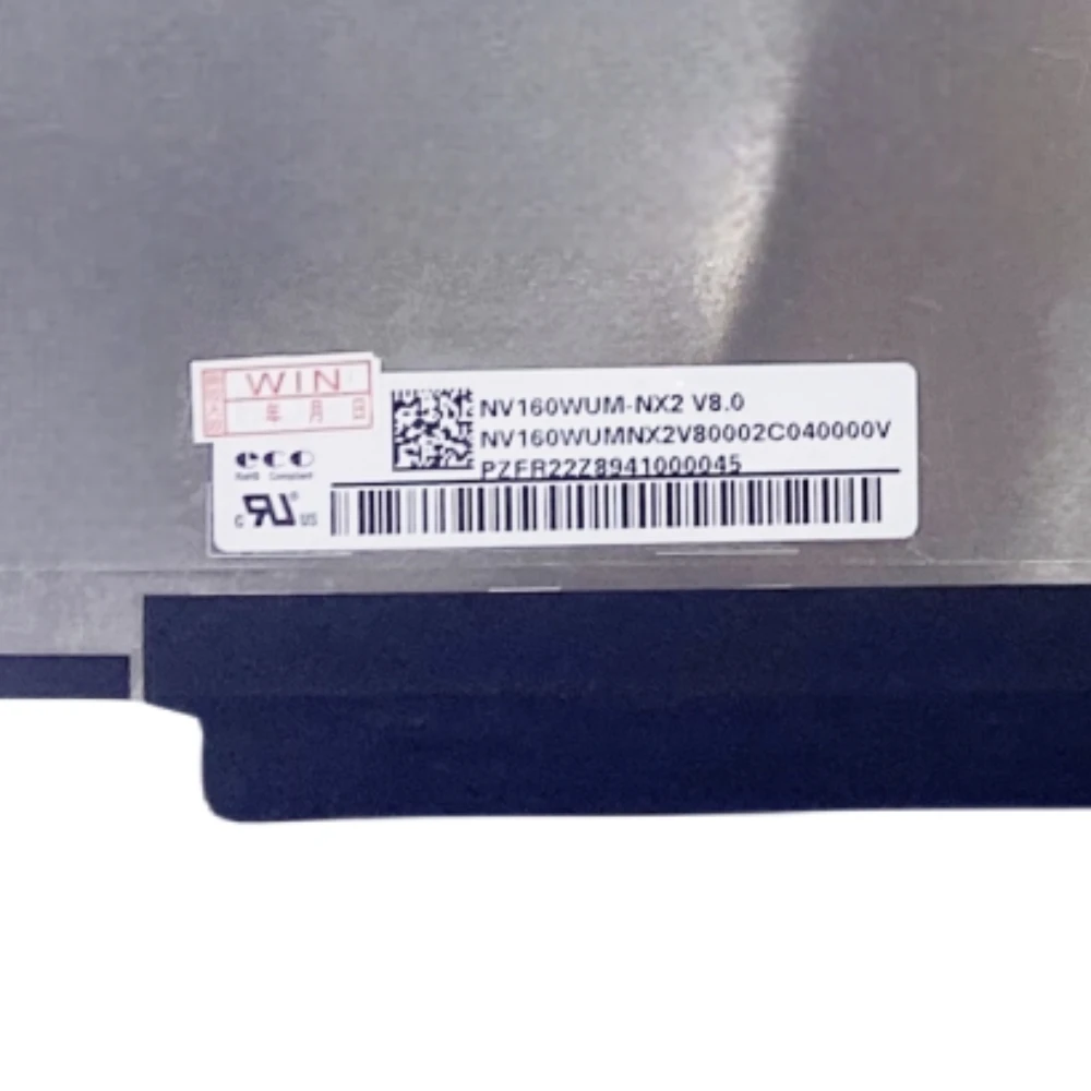 

NV160WUM-NX2 Laptop LCD LED Screen Panel 1920X1200 16.0"