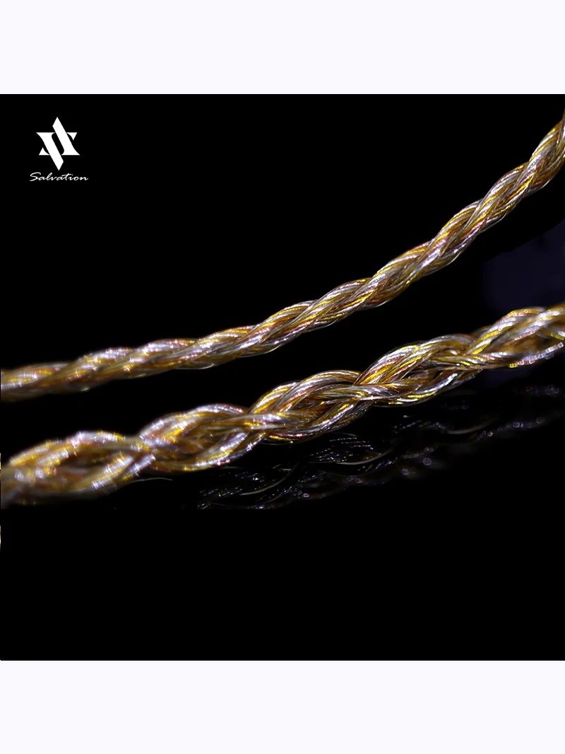 Hakugei تايوان الخلاص الهجين 3 الفرقة الوئام رافائيل الصوت Hifi الموسيقى تحديث سماعات ترقية كابل الخط 4.4 2.5 MMCX 0.78