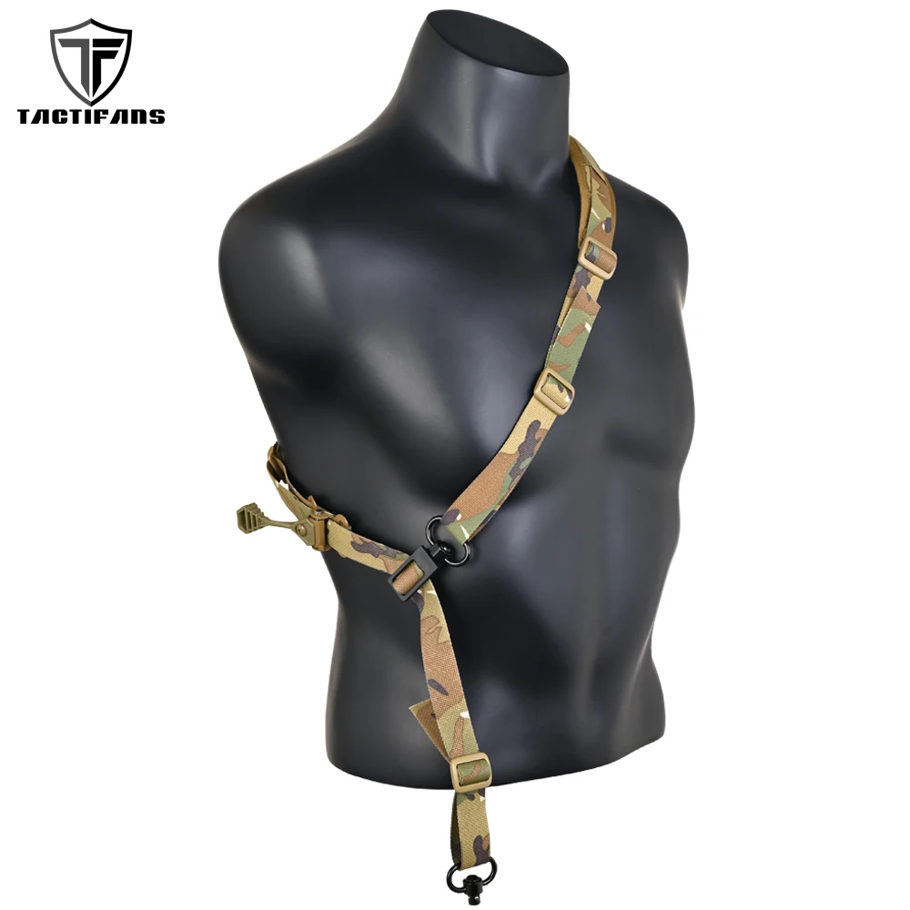 Tactical 2 Point Rifle Sling 2 To 1 Point Triglid Conversion  Adapter 1