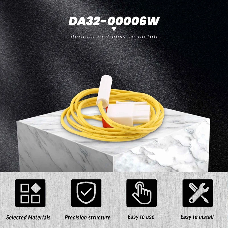 3 قطعة DA32-00006W الثلاجة تذويب درجة الحرارة قطعة بديلة لمستشعر AP41336842 DA32-10105R DA32-10105R-A09G