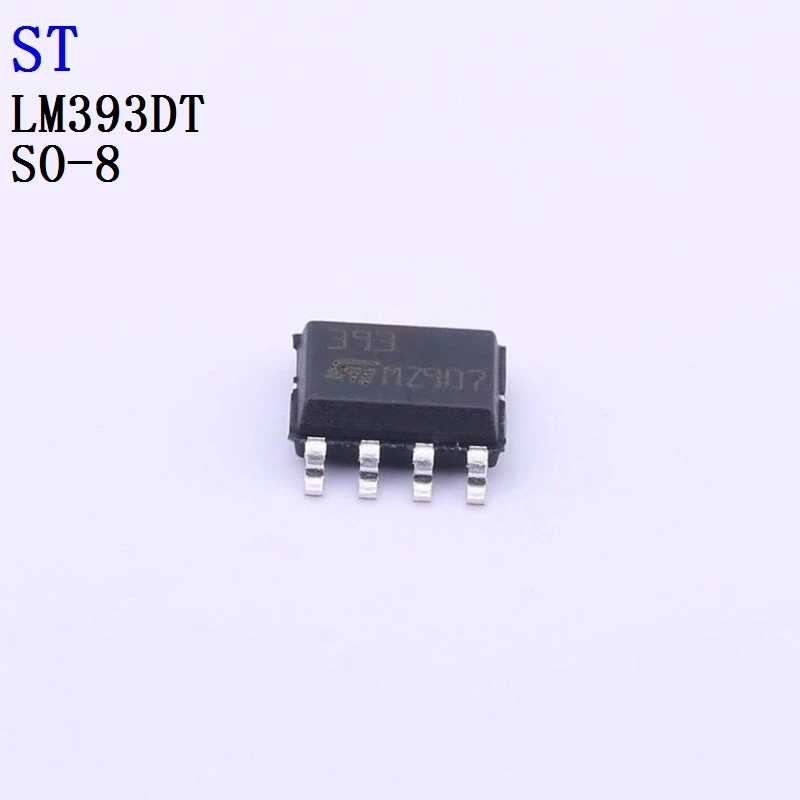 10PCS LM393D LM393DT LMV321RILT LMV358IDT TJM4558CDT ST Operational Amplifier