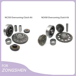 Start Clutch Overrunning Kit NC250 NC450 NC300S Parts Starter Double Gear Needle Roller Bearing For AVANTIS MOTOLAND ZONGSHEN GR