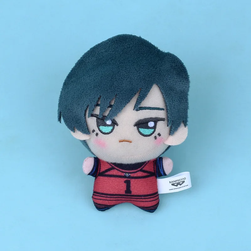 10cm New Blue Lock Plush Pendant KeyChain Isagi Yoichi Nagi Seishiro Mikage Reo Rin Itoshi Itoshi Sae Action Doll Toy Bag Gift