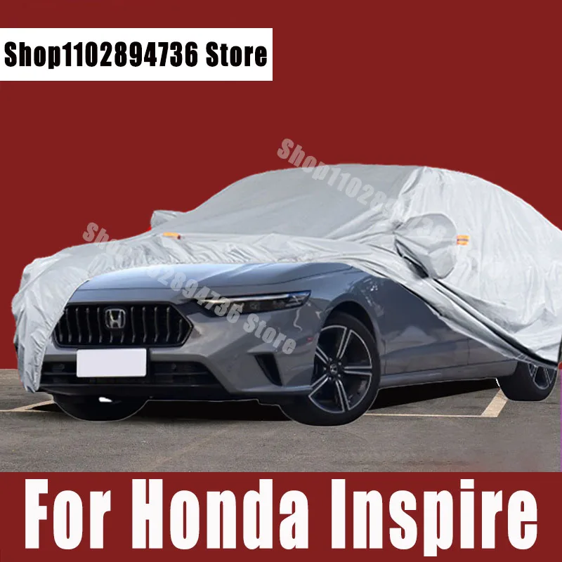 

For Honda Inspire Full Car Covers Outdoor Sun uv protection Dust Rain Snow Protective Auto Protective cover