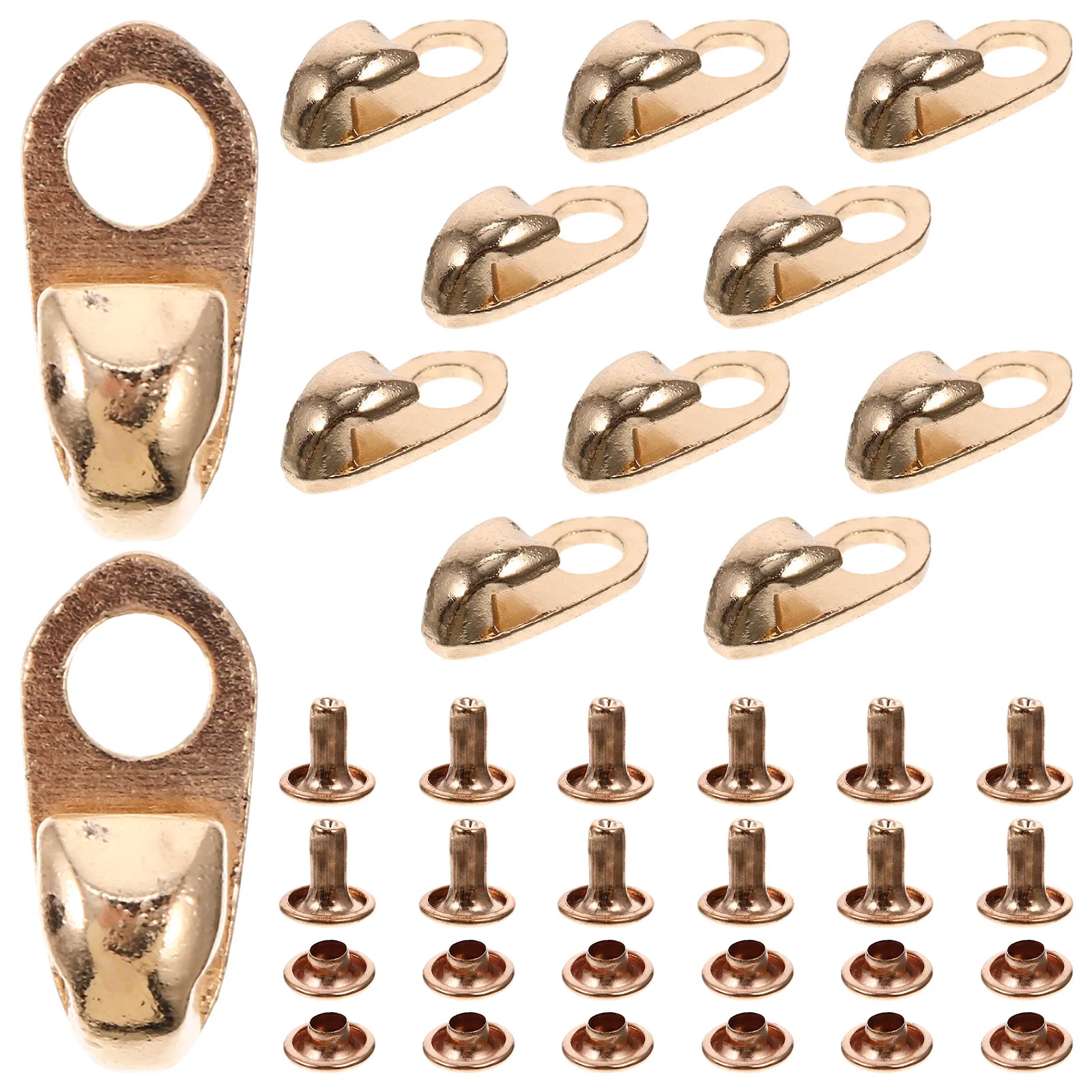 

20Pcs Alloy Boot Buckles Metal Shoe Lace Hooks for Mountaineering Hiking Climbing Shoe Repair Supplies Accessories