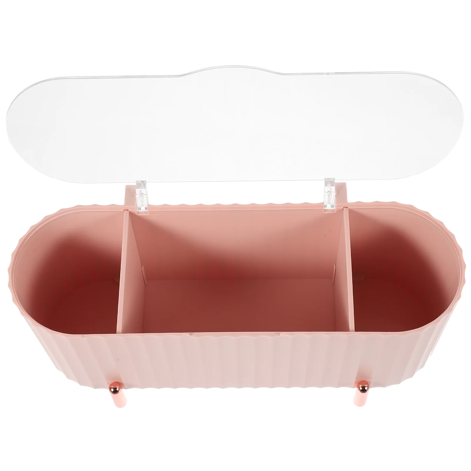 Convenient Makeup Cotton Organizer Tampon Holder Storage Crate Remover Feminine Product Plastic Pad Desktop Bride Bag