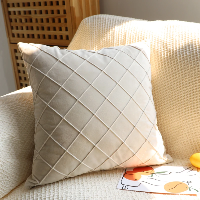 Dekorative Kissen bezug für Sofa ultra weichen Samt Kissen bezug nordischen Stil ins Mode Wurf kissen bezug Home Decoration