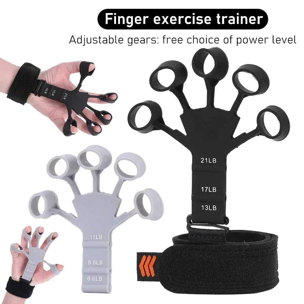 Finger Grip Training Gym Exercise Patient Hand Strengthener Gripper Workout Equipment Expander Exercisers Portable Fitness Body