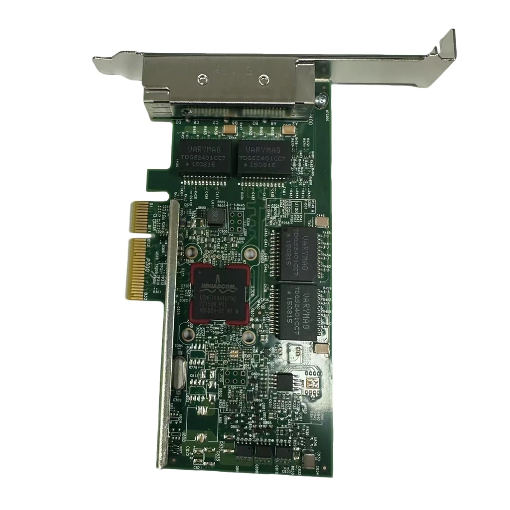 بطاقة شبكة Dell Broadcom BCM5719 TMGR6 رباعية المنافذ PCIe جيجابت إيثرنت TMGR6 0TMGR6