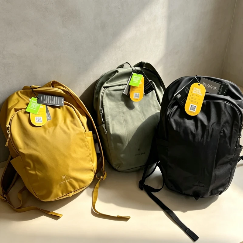snow-peak-zaino-leggero-in-nylon-daypack-per-escursionismo-tracolla-regolabile-zaino-da-viaggio-e-scuola-per-uomo-e-donna-per-pendolarismo-quotidiano