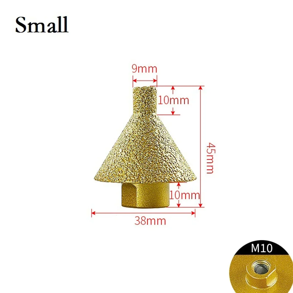 Imagem -03 - Thread Chanfragem Bit Hole Drill Alargamento Cone Esculpir Polonês Rebolo 38 mm 50 mm M10