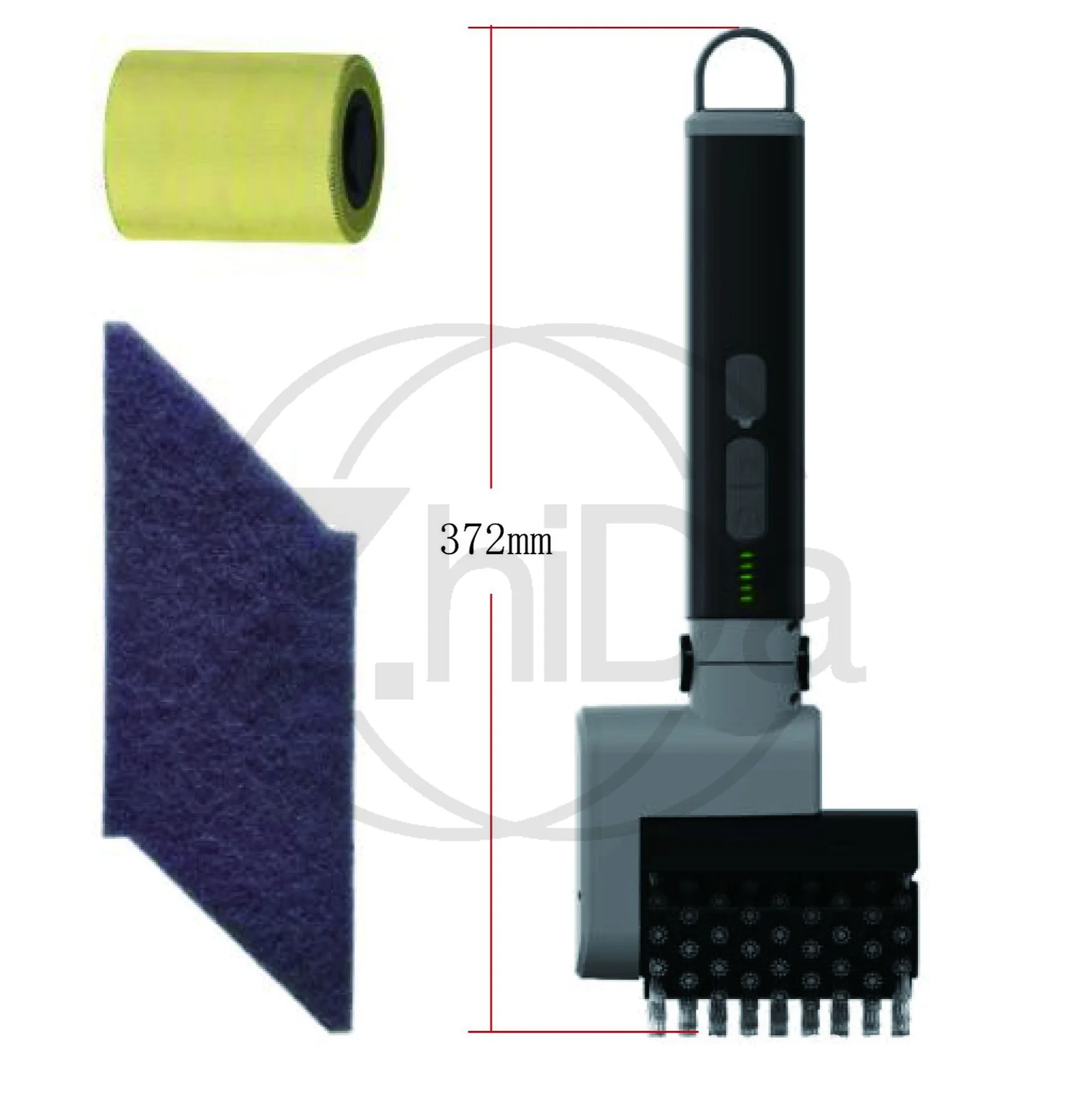 New Electric BBQ Grill Brush, High Power Cleaning Brush for Barbecue Stove & Grill Grate