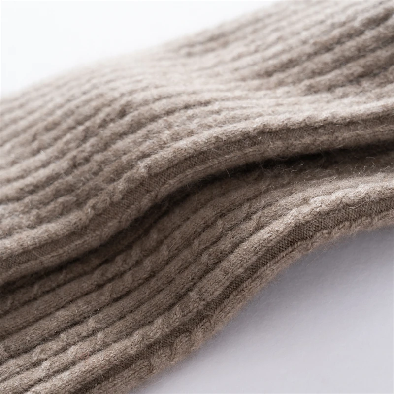 الكشمير تدفئة الكاحل النساء الخريف الشتاء مضلع متماسكة الدافئة لينة التمهيد مباراة الجراب Footmuff للجنسين القدم كم تدفئة تخزين #3